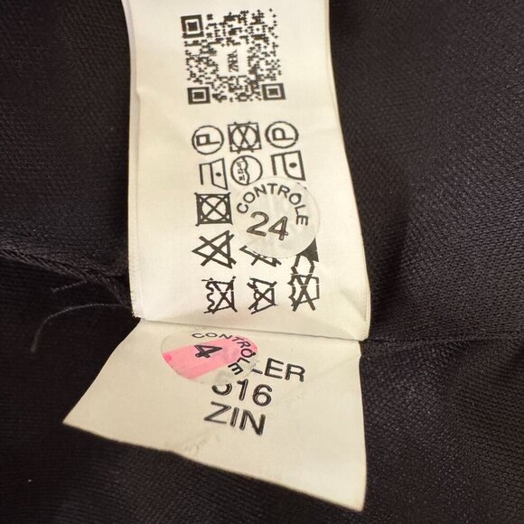 Zara Scarf Corset Black Gold Velvet Foulard Strapless Going Out Top Size Large - Picture 13 of 15